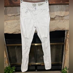 INDIGO REIN WHITE SKINNY JEANS